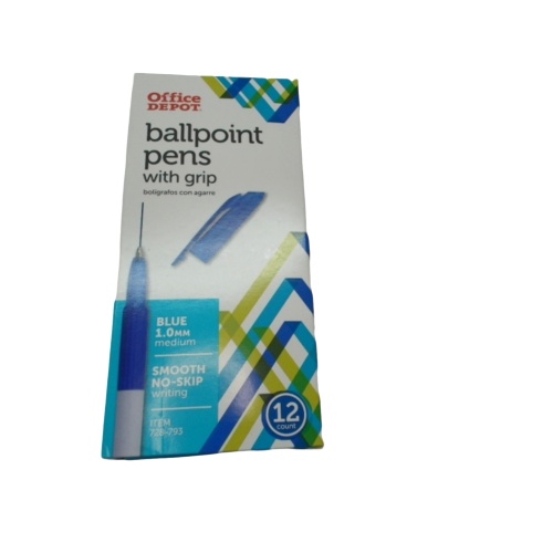 Ballpoint Pens 12pk. Blue Office Depot