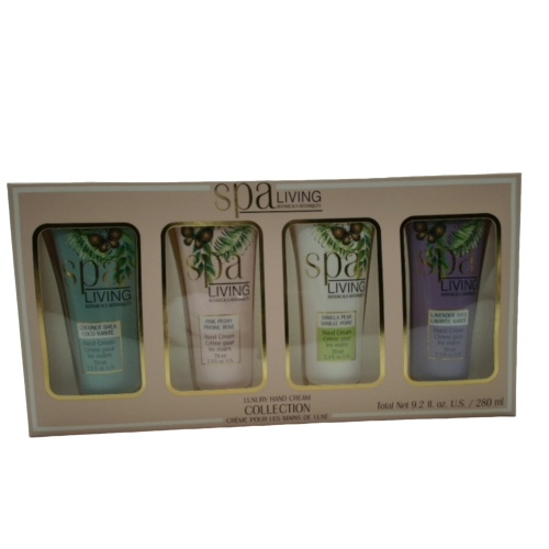 Luxury Hand Cream 4pc. Set Spa Living