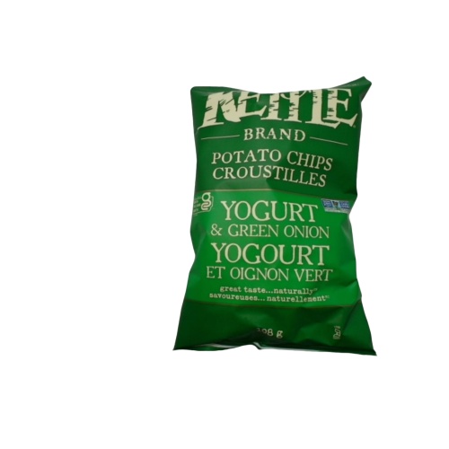 Kettle Chips Yogurt & Green Onion 198g.