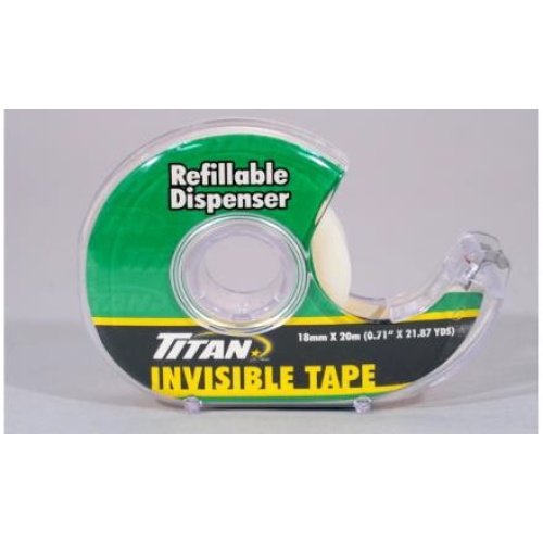 Tape Invisible Refillable Dispenser 18mm X 20m