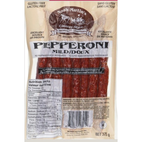 Pepperoni - Mild 375g - Heidelberg Foods Ltd.