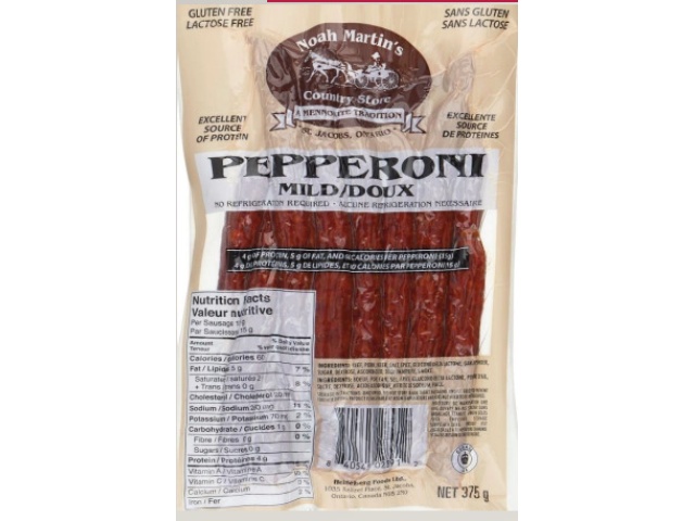 Pepperoni - Mild 375g - Heidelberg Foods Ltd.