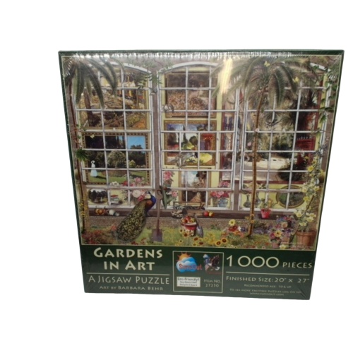 Jigsaw Puzzle 1000pc. Gardens In Art