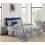 7PC Comforter Set – Jacquard / Blue King