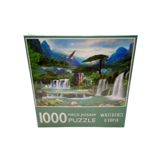 Jigsaw Puzzle 1000pc. Waterfall Utopia