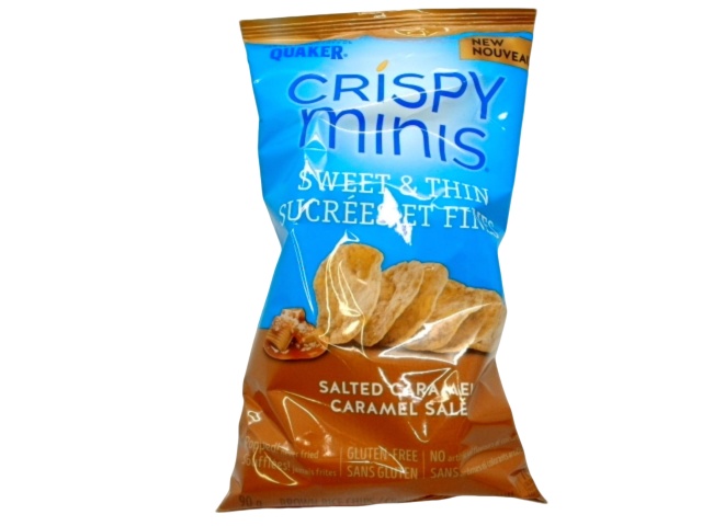 Crispy Minis Salted Caramel 90g.