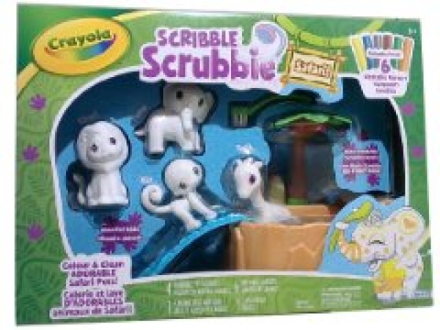 Scribble Scrubbie Playset Safari Crayola