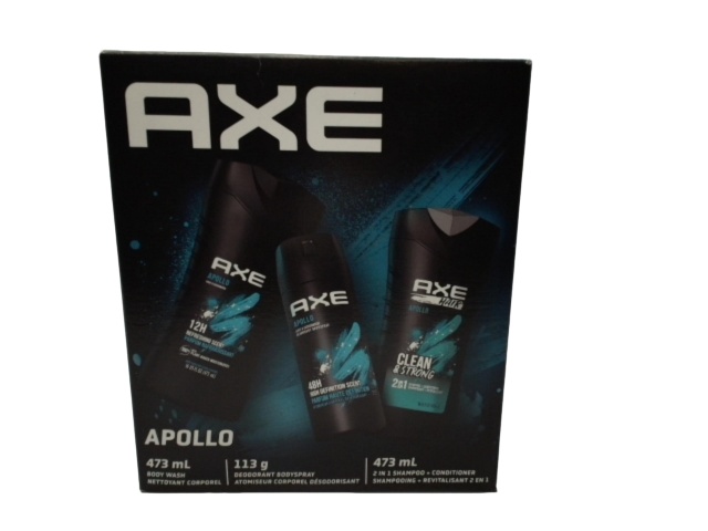 Axe Apollo 3pc. Gift Set (ENDCAP)