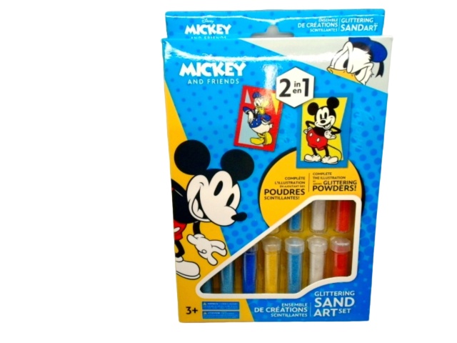 Glittering Sand Art Mickey Mouse