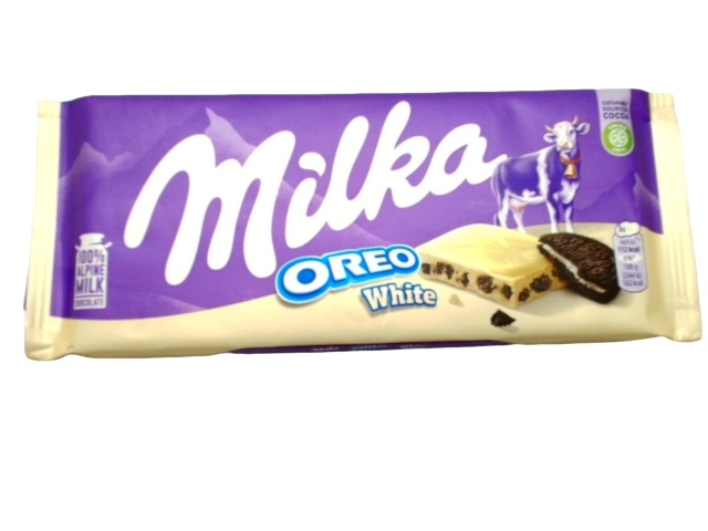 Chocolate Bar 100g White Oreo Milka