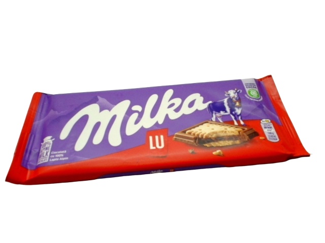 Chocolate Bar 87g Lu Sandwich Milka