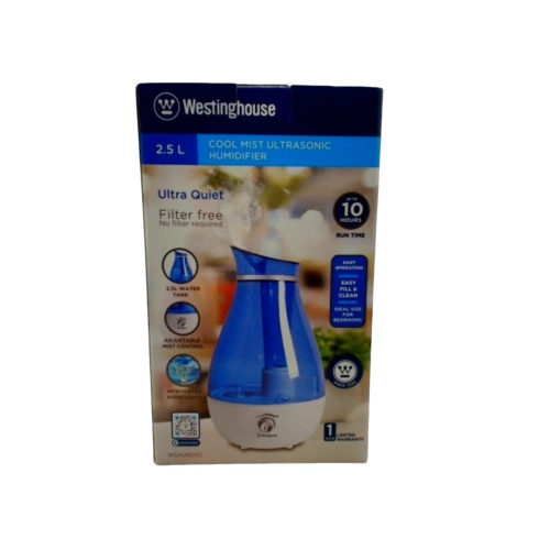 Cool Mist Humidifier 2.5L Ultrasonic Westinghouse