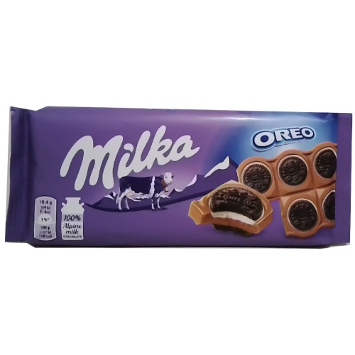 Chocolate Bar Milka Oreo 92g.