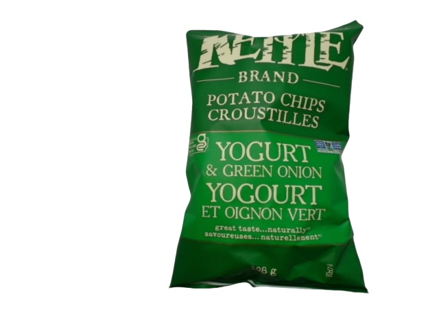 Kettle Chips Yogurt & Green Onion 198g.