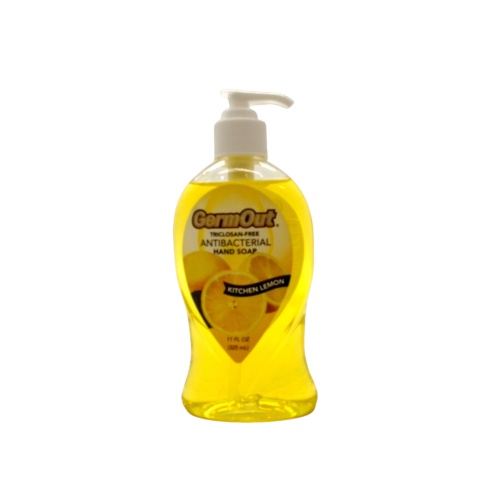 Antibacterial Hand Soap Kitchen Lemon 325mL GermOut