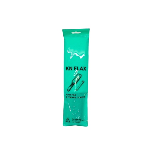 Foot File & Toenail Clipper Kn Flax