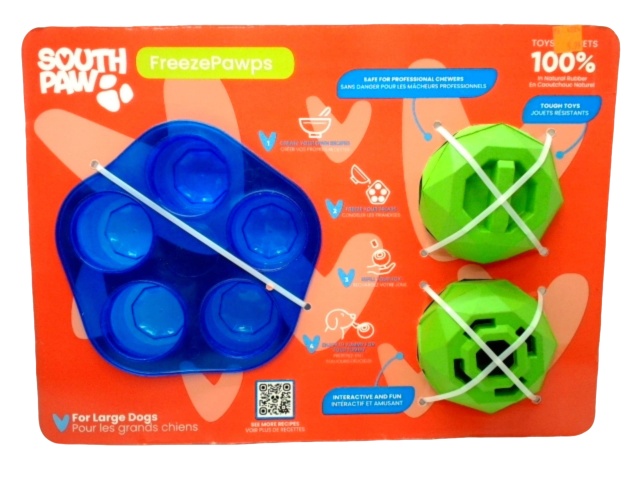 Dog Treat Toys 3pk.  South Paw