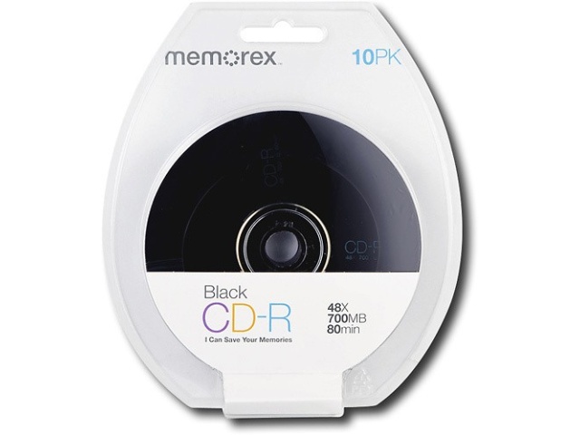 CD-R 10/PK MEMOREX