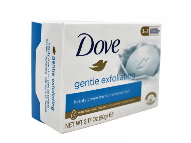 DOVE BAR SOAP 90G GENTLE EXFOLIATING