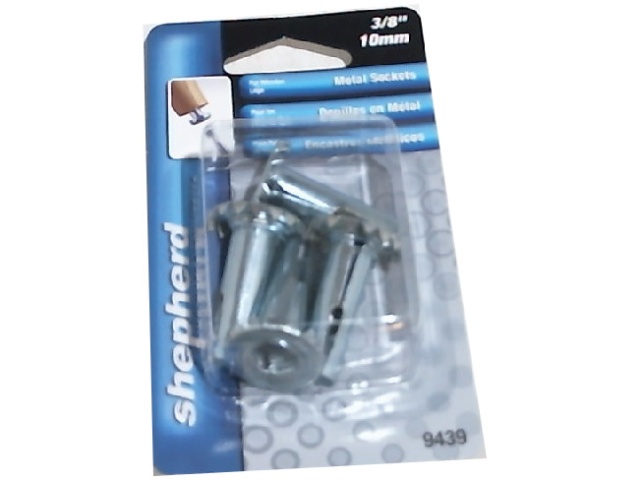 Caster Socket 3/8 4pk.\