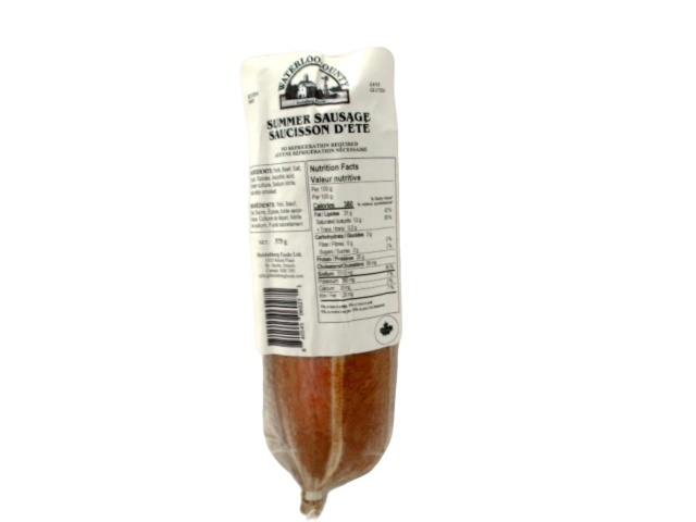 Summer Sausage 575g. Waterloo County