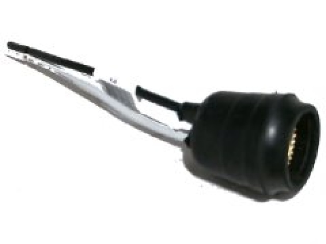 Holder Lamp w/Proof Pigtail Black