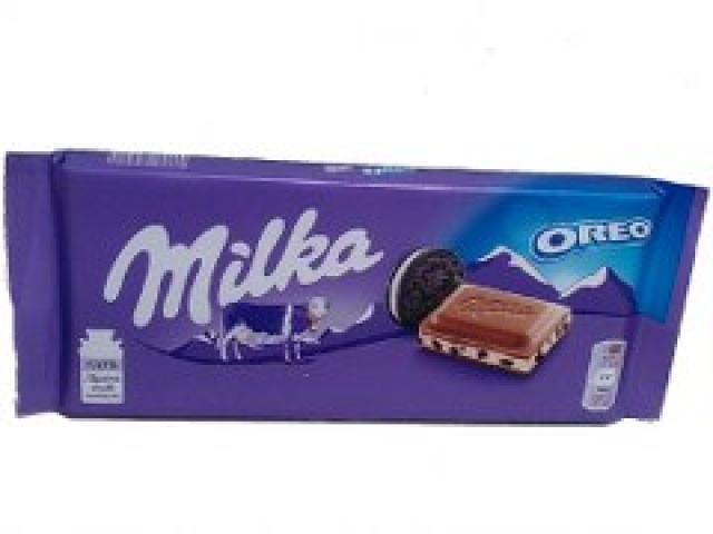 Chocolate Bar Milka Oreo 100g.