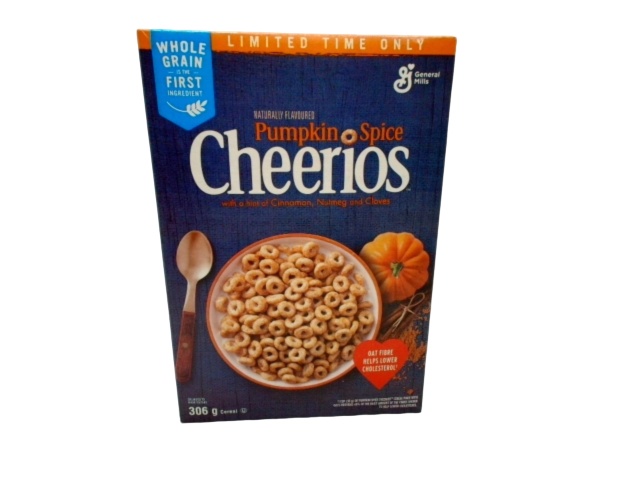 Pumpkin Spice Cheerios 306g. General Mills