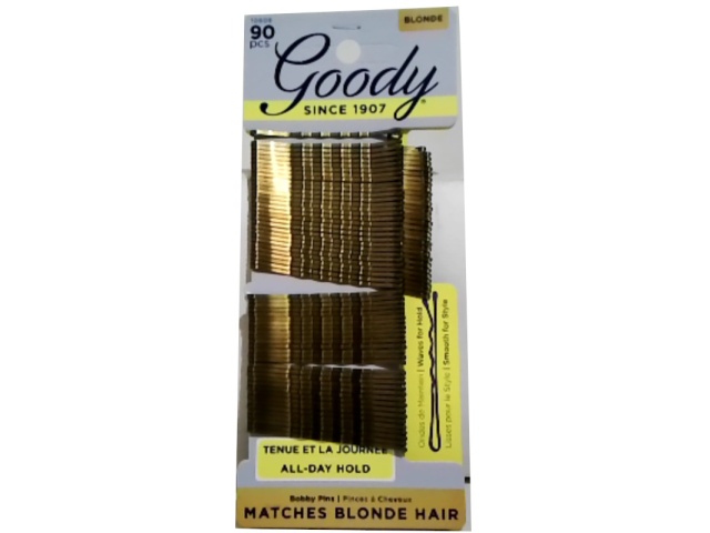 Bobby Pins 90pk. Blonde Goody