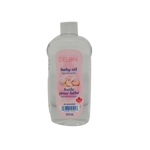 Baby Oil Hypoallergenic 237g. Delon