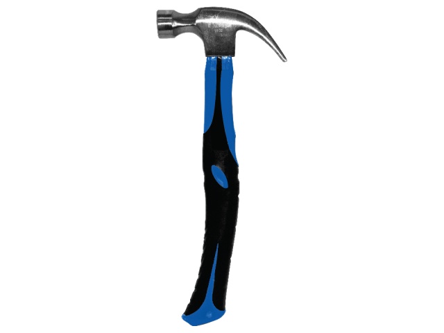 hammer 16 oz claw with fibreglass handle