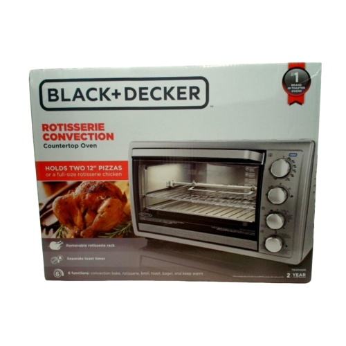 Rotisserie Convection Countertop Oven Black + Decker