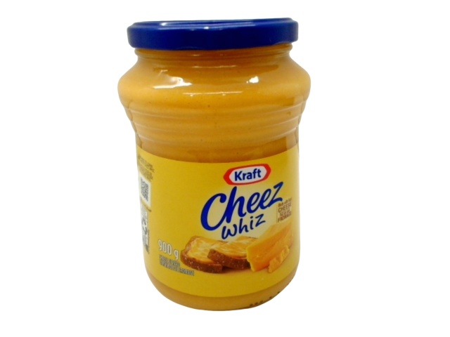 Kraft Cheez Whiz 900g. Made in Canada